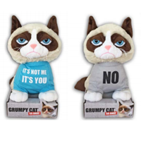 grumpy cat cuddly toy