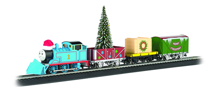 HO Scale Thomas Christmas Express Ready-to-Run Electric Train Set