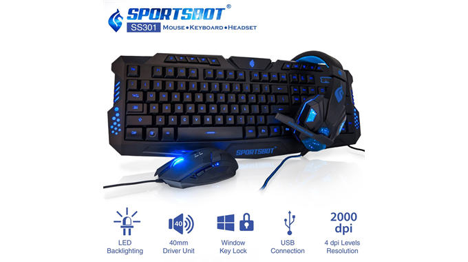 Sportsbot ss302 best sale gaming combo