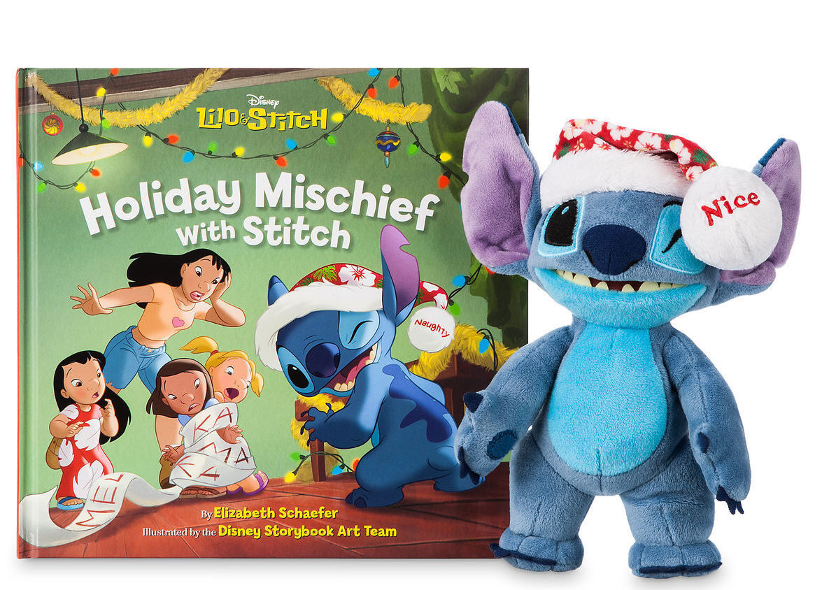 disney traditions stitch with book