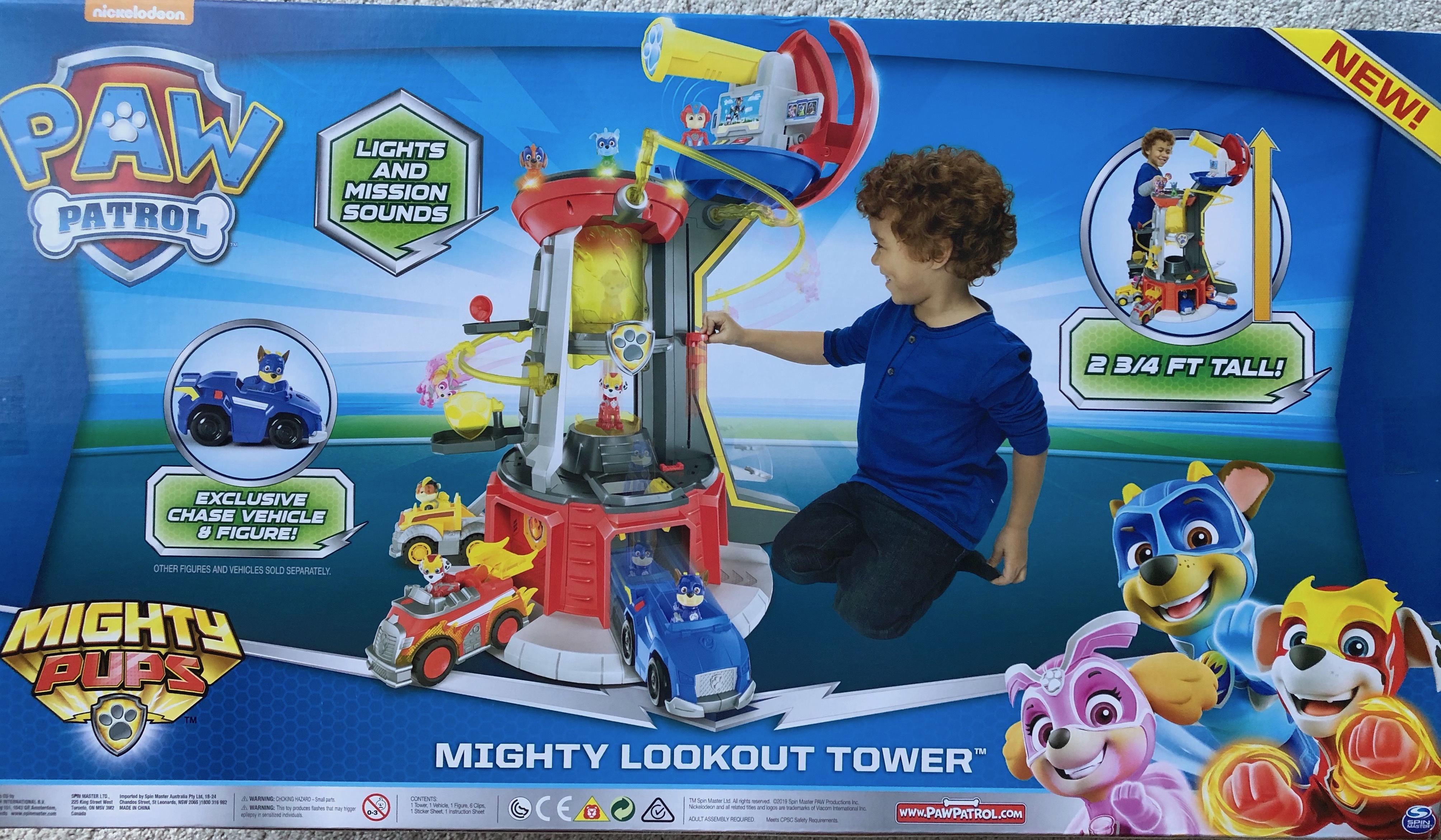 the lookout tower paw patrol