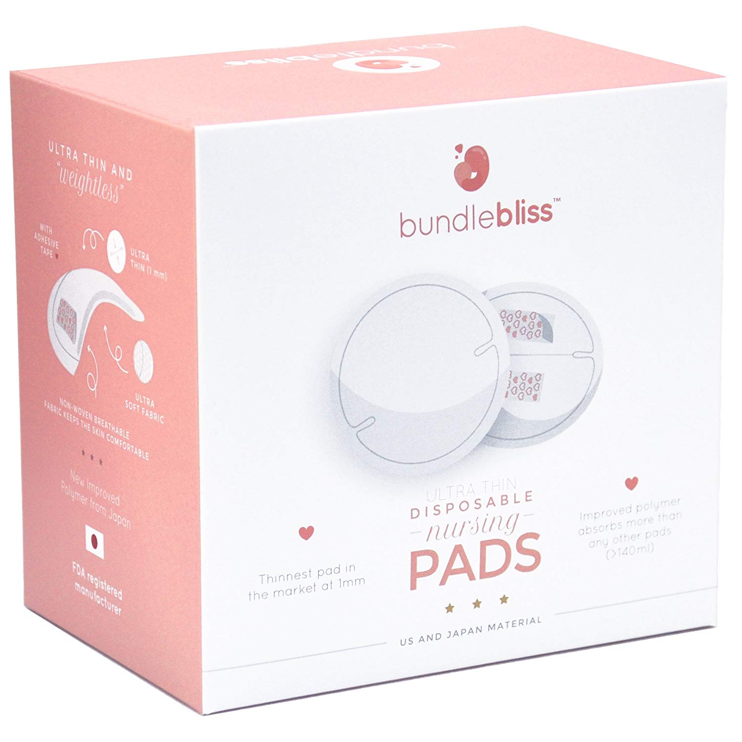 Ultra-Thin Disposable Nursing Pads Breast Pads for Breastfeeding