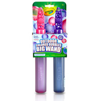 Crayola Outdoor Colored Bubbles Big Wand | Family Choice Awards