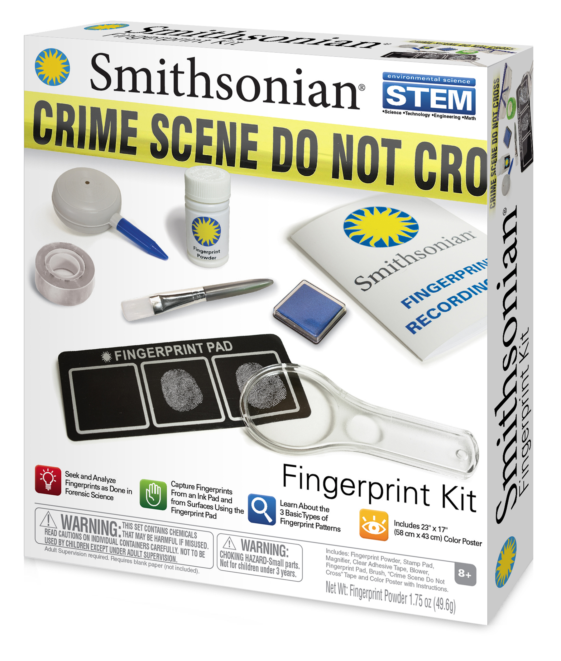 SMITHSONIAN FINGERPRINT KIT | Family Choice Awards