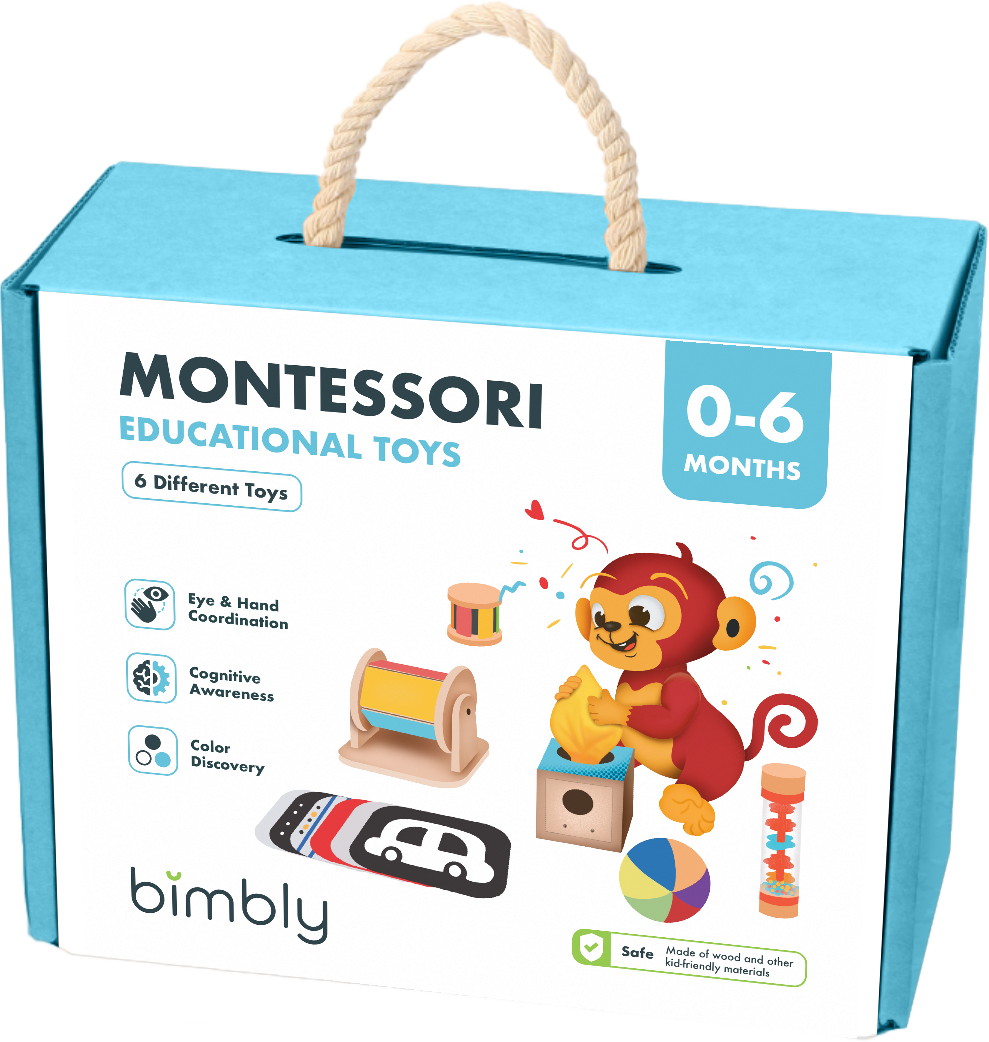 Bimbly Montessory Educational Kit 0-6 months | Family Choice Awards