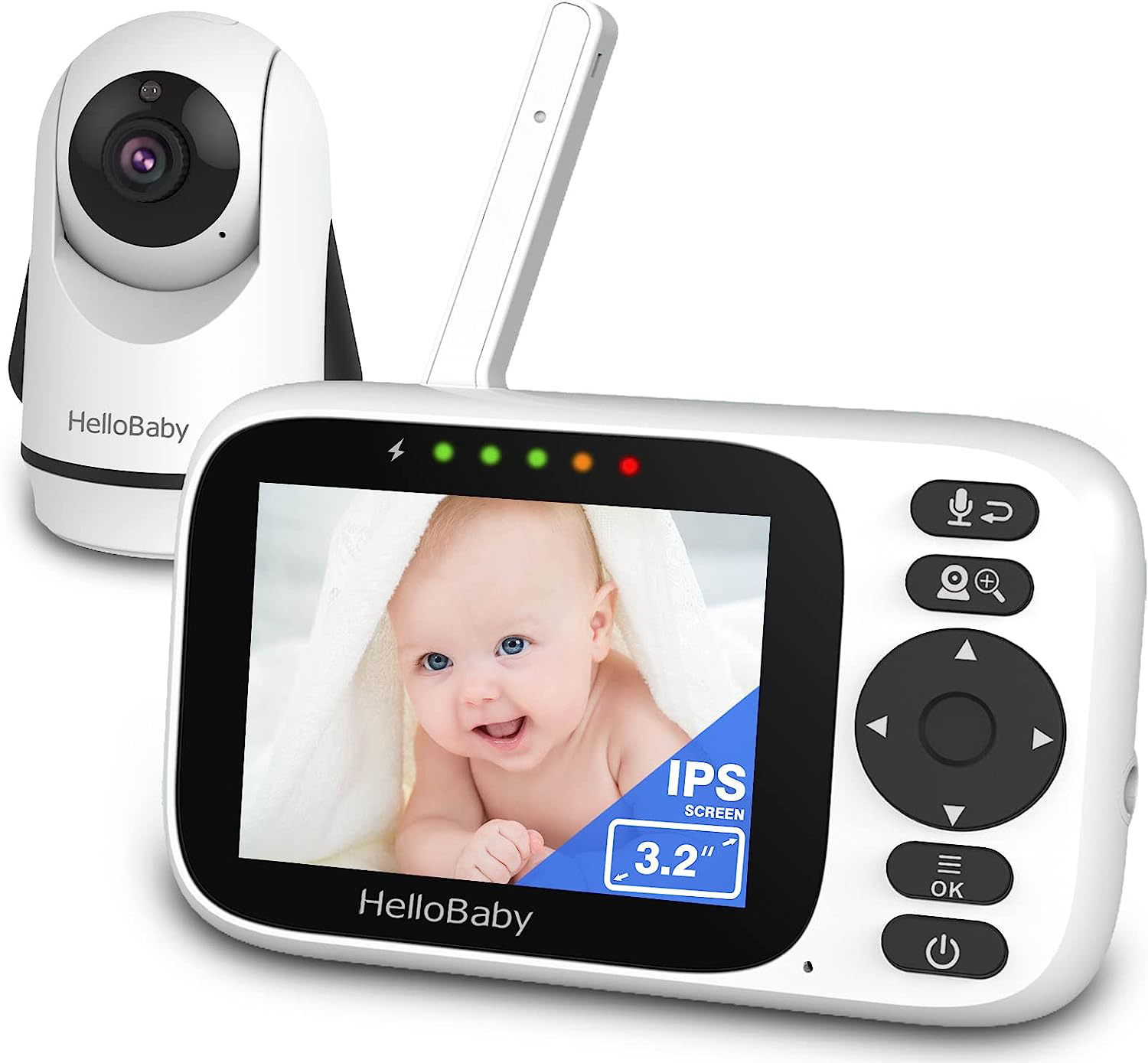 Monitor de bebé con cámara digital HB24 Hello Baby